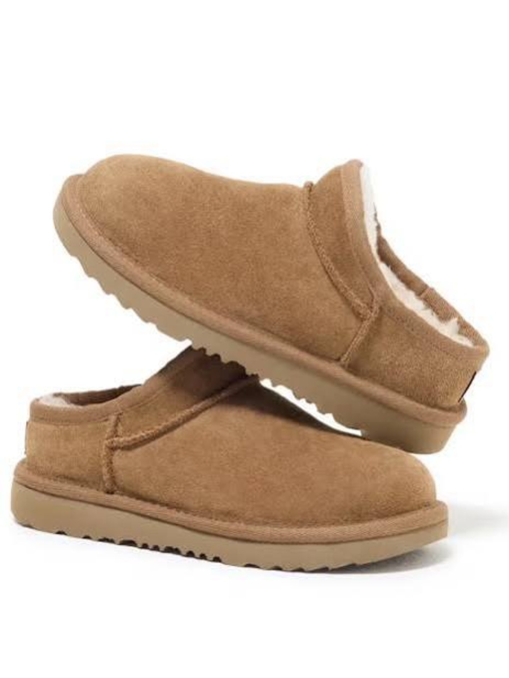 UGG Classic Slippers Chestnut Brown Suede NWT Size 5